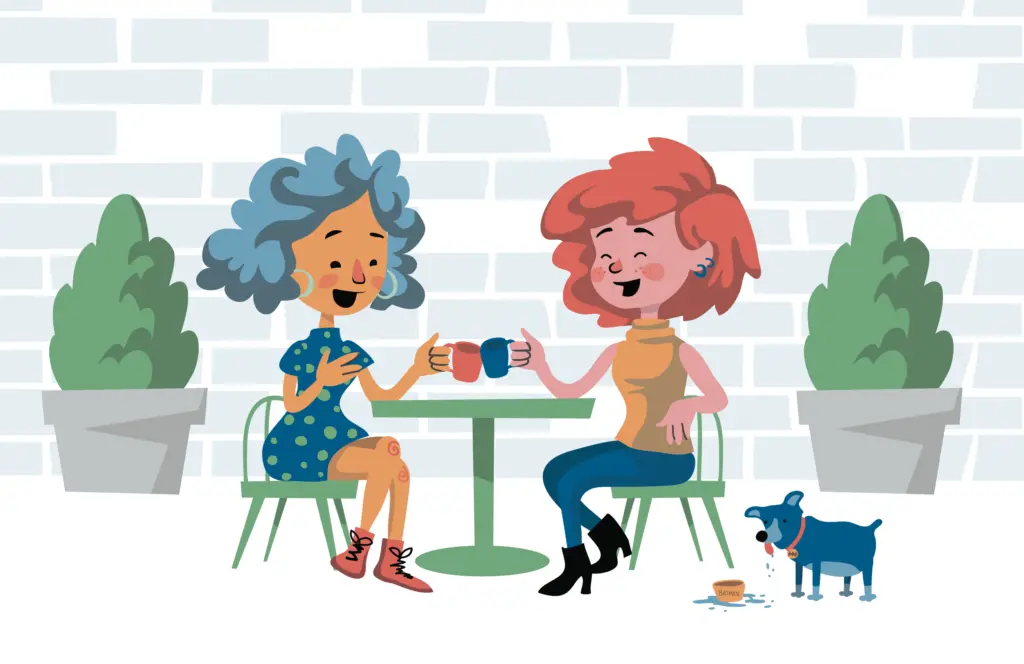 Character Design & Storyboarding for Show Up App