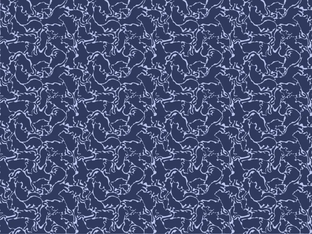 Repeating Cat Pattern